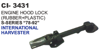 Engine Hood Lock Harvester Truck - Steel Construction, 4 Wheeler Vehicle | Warranty Included, Enhanced Security Features For Reliable Performance