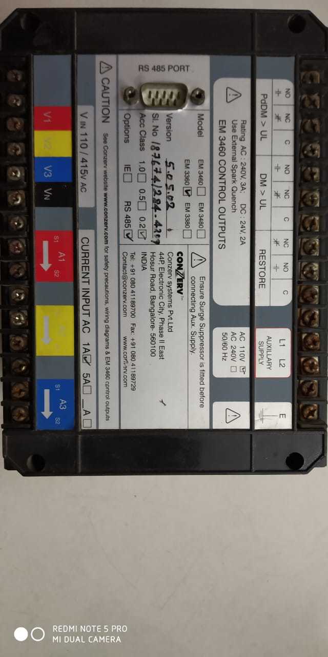 Power Energy Monitor - Precision Electrical Parameter Tracking | Essential For Energy Efficiency Solutions