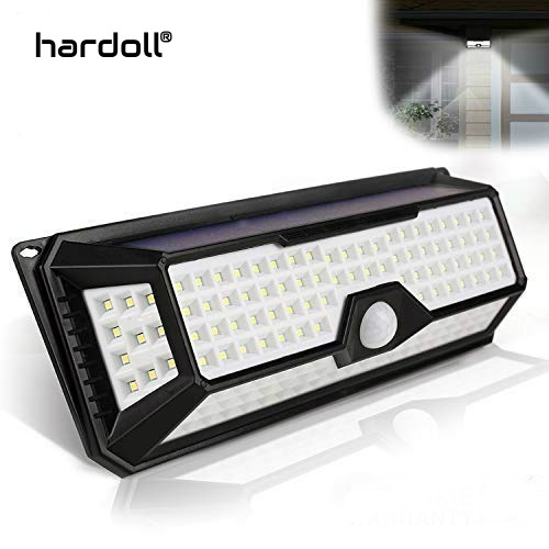 Black 136 Led Solar Motion Sensor Lamp