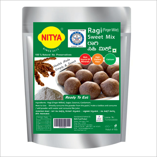 ताज़ा और स्वस्थ रागी स्वीट मिक्स