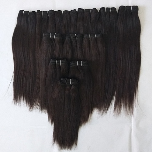 Natural Color Tangle And Shedding Black Straight Hair