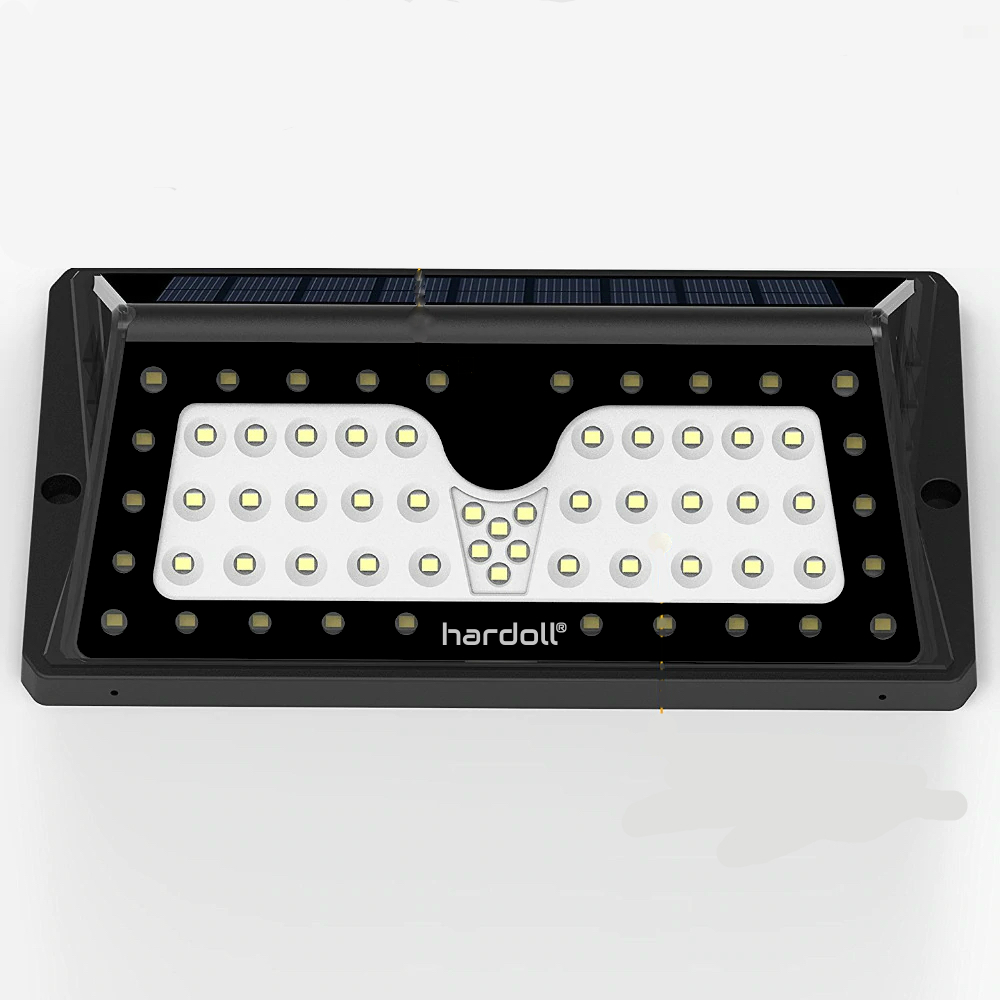 Cool & Warm White 62 Led Solar Motion Sensor Light