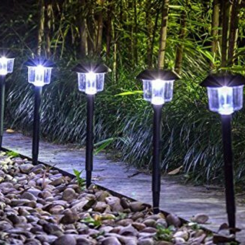 (Pack Of 4) Solar Path Lights For Outdoor