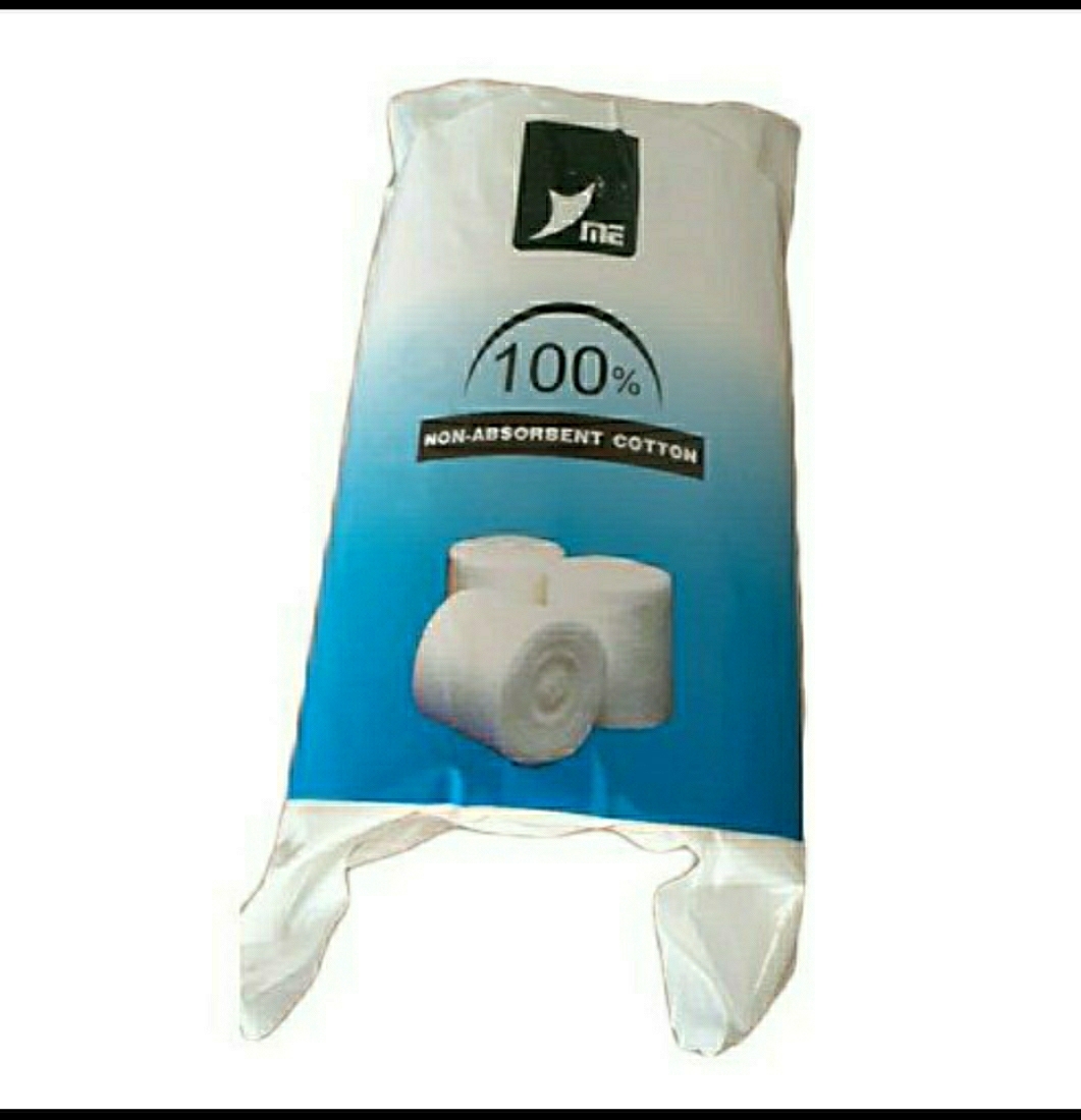 Non Absorbent Cotton - White Roll, Non-sterile Material For General Purpose Use