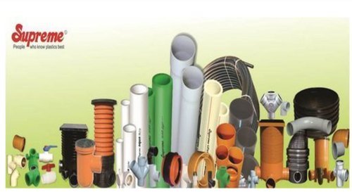 Supreme Pvc Pipe - Pvc Material, Various Sizes Available | Durable, Versatile Solutions For All Your Plumbing Needs