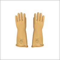 Safety Rubber Gloves - Washable, Plain, Full Finger | Industrial Usage