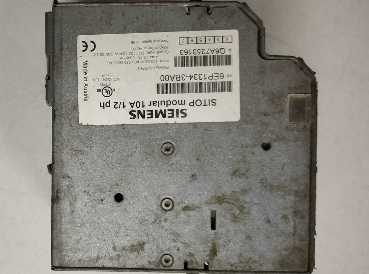Siemens Power Supply Sitop Modular 6ep1334-3ba00