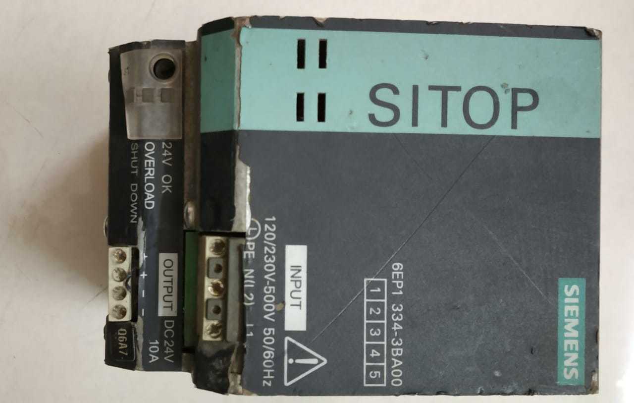 Siemens Power Supply Sitop Modular 6ep1334-3ba00