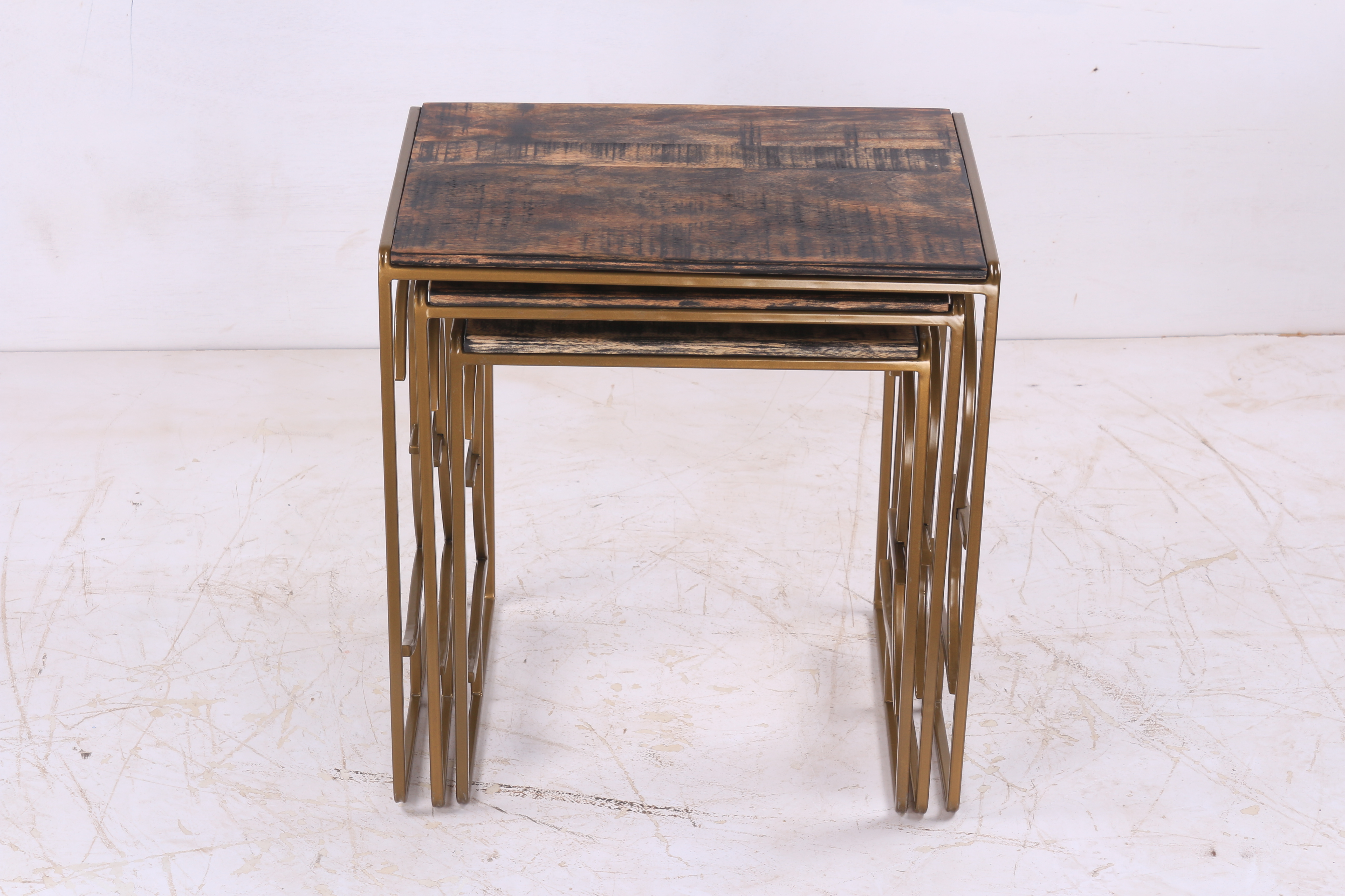 Pound Nesting Tables Set Of 3 No Assembly Required