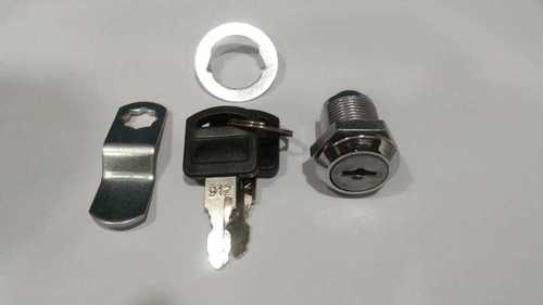 Cabinet Drawer Lock - Color: Silvar