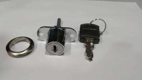 Cam Lock For Cabinet Drawer Cupboard Locker - Color: Silvar