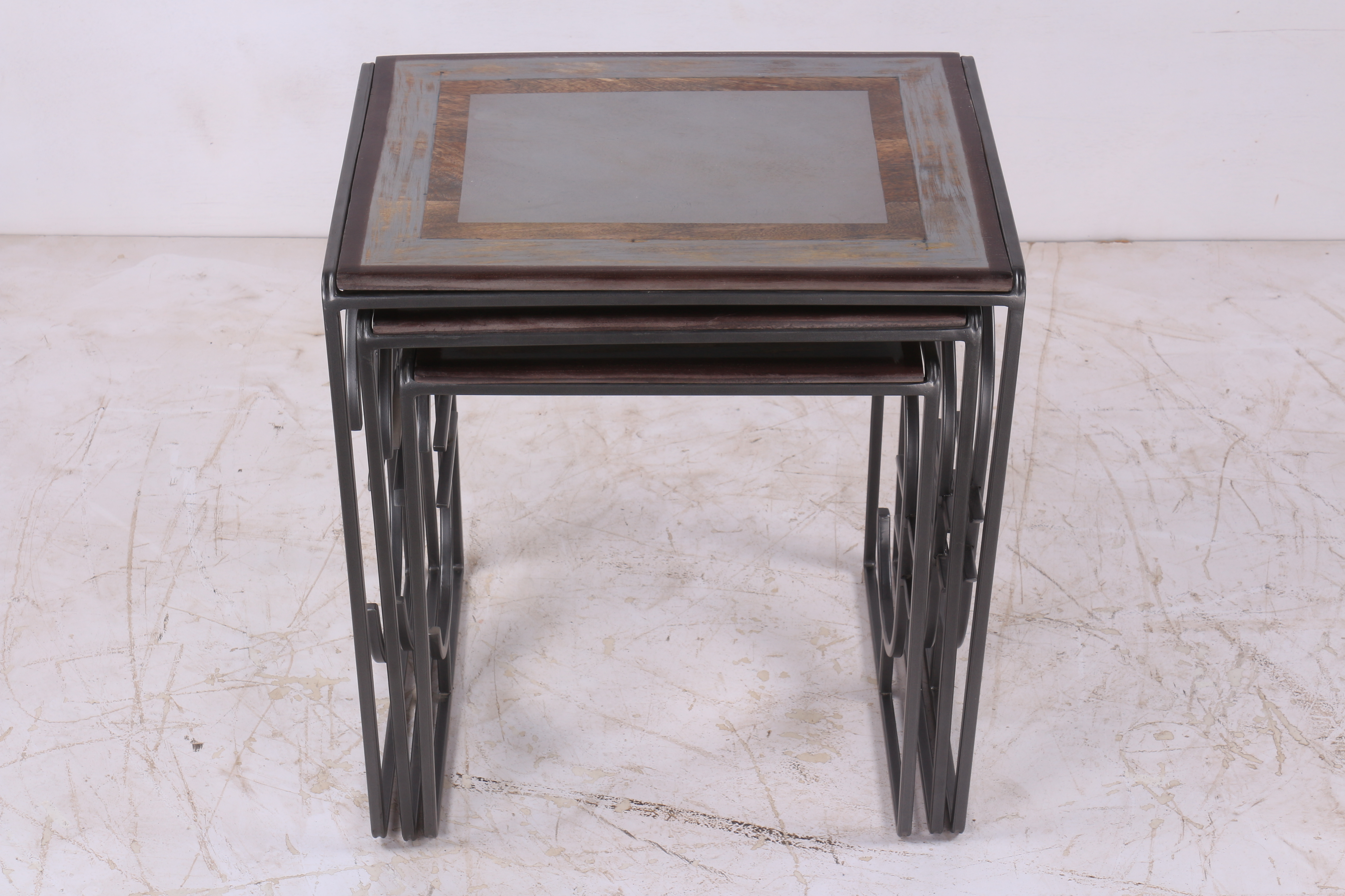 Euro Nesting Tables Set Of 3 No Assembly Required