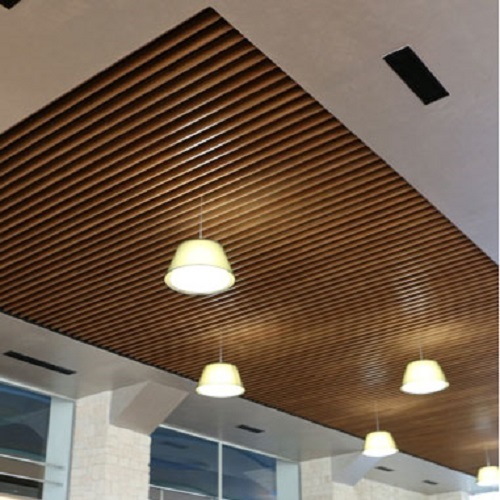 लकड़ी के ध्वनिक लटके हुए बाफल्स