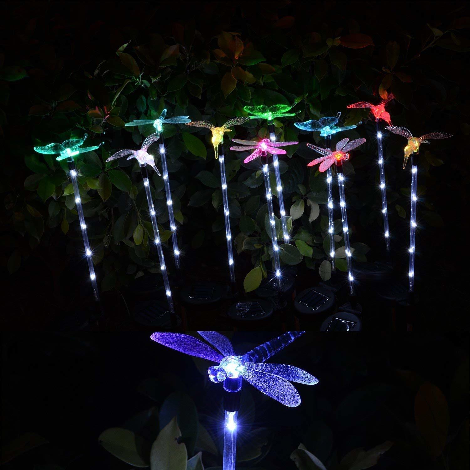 Solar Garden Decoration Stake Lights Height: 55 Centimeter (Cm)