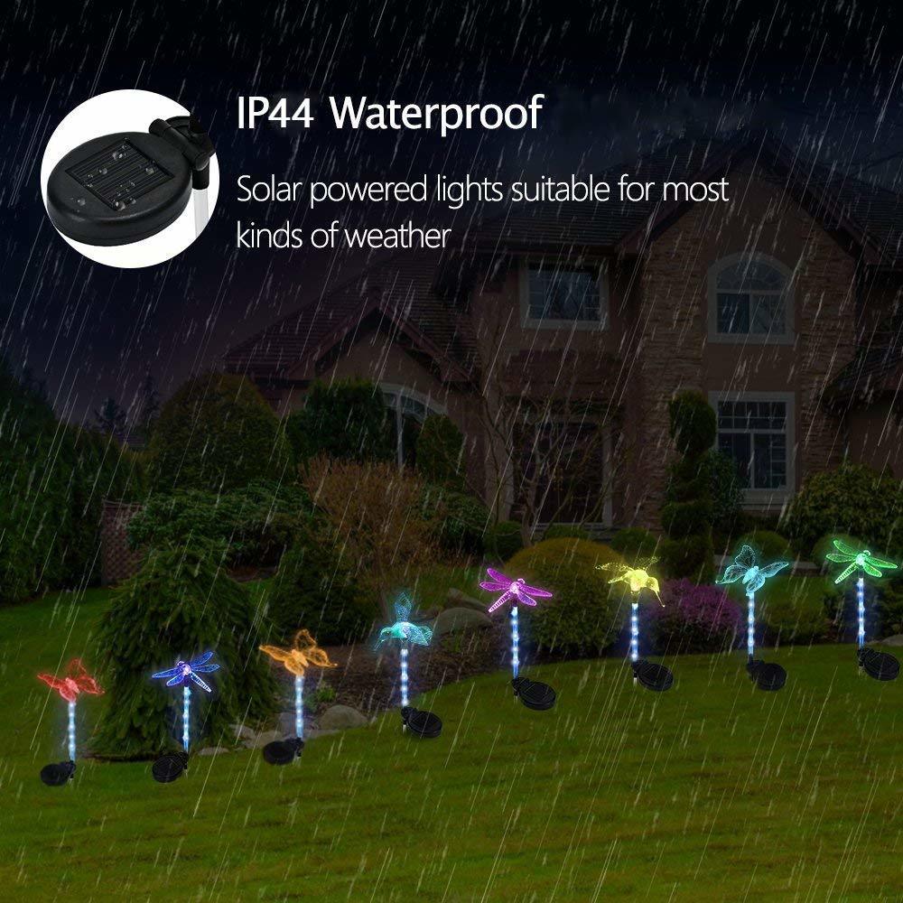 Solar Garden Decoration Stake Lights Height: 55 Centimeter (Cm)