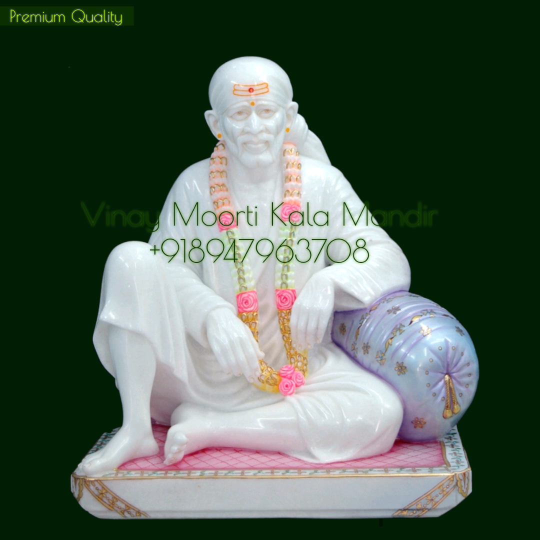 Dwarkamai Marble Statue - Finishing: Polishing