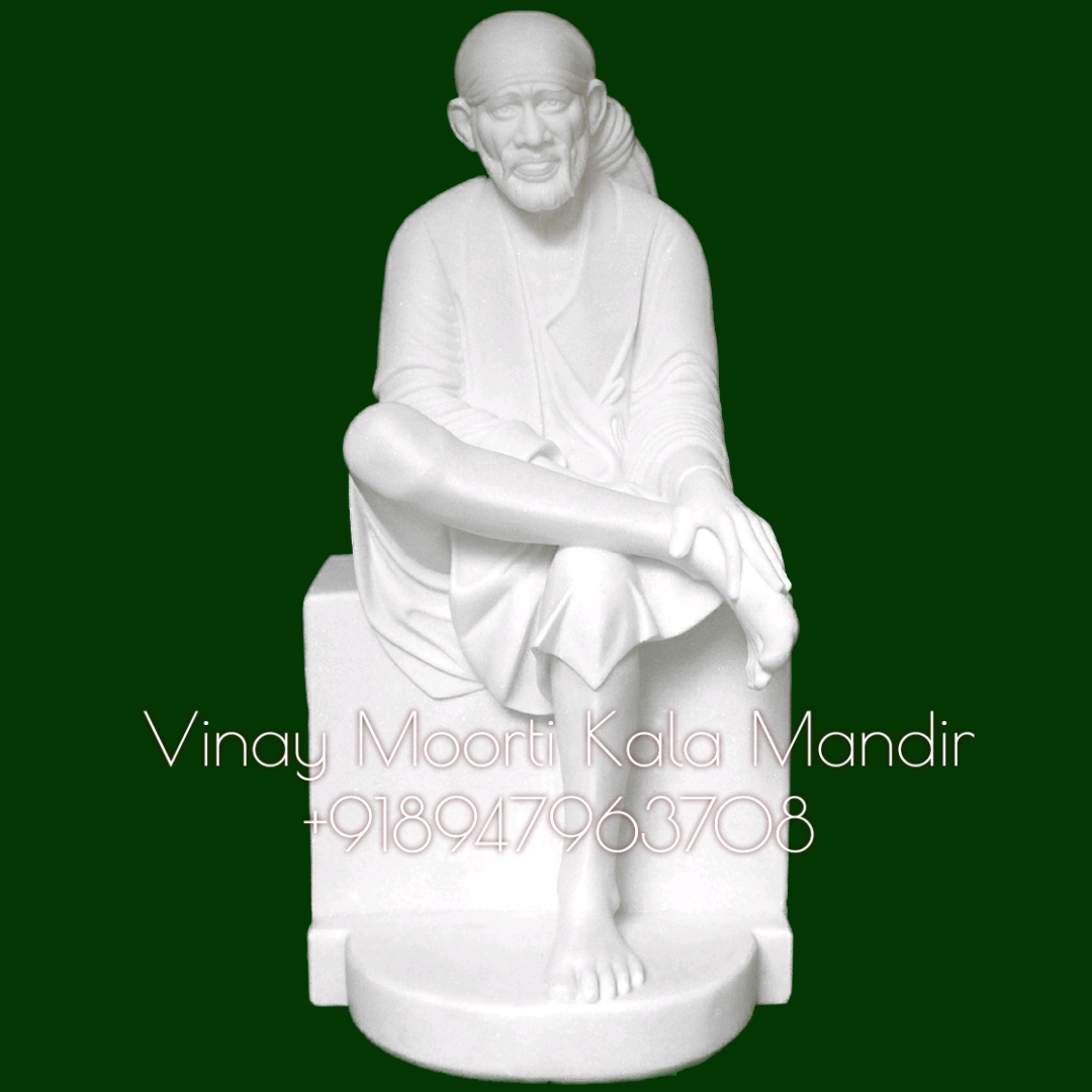 Dwarkamai Marble Statue - Finishing: Polishing