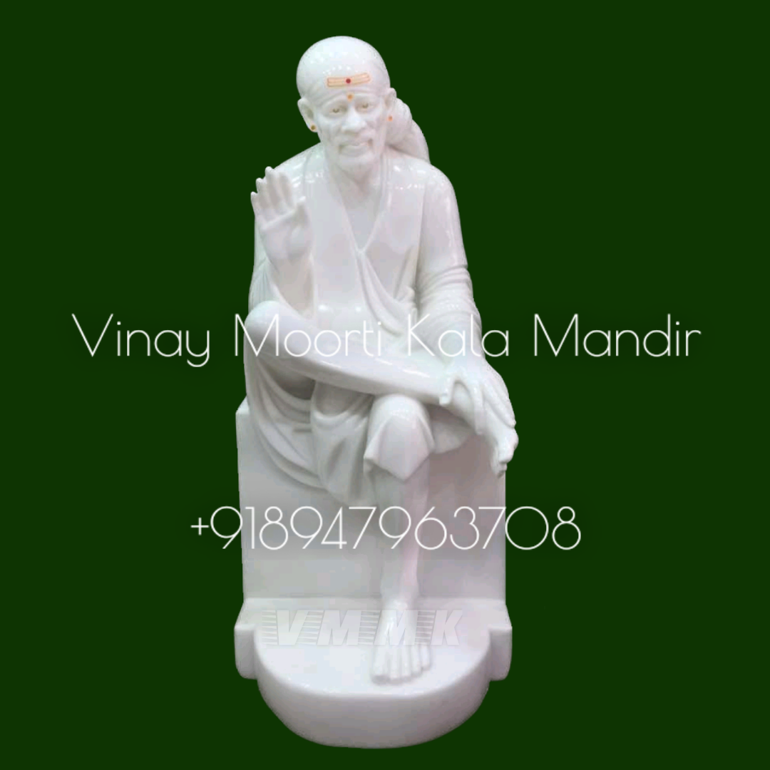 Dwarkamai Marble Statue - Finishing: Polishing