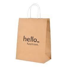 Customised Logo Printed Paper Bag