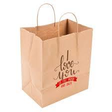 Customised Logo Printed Paper Bag