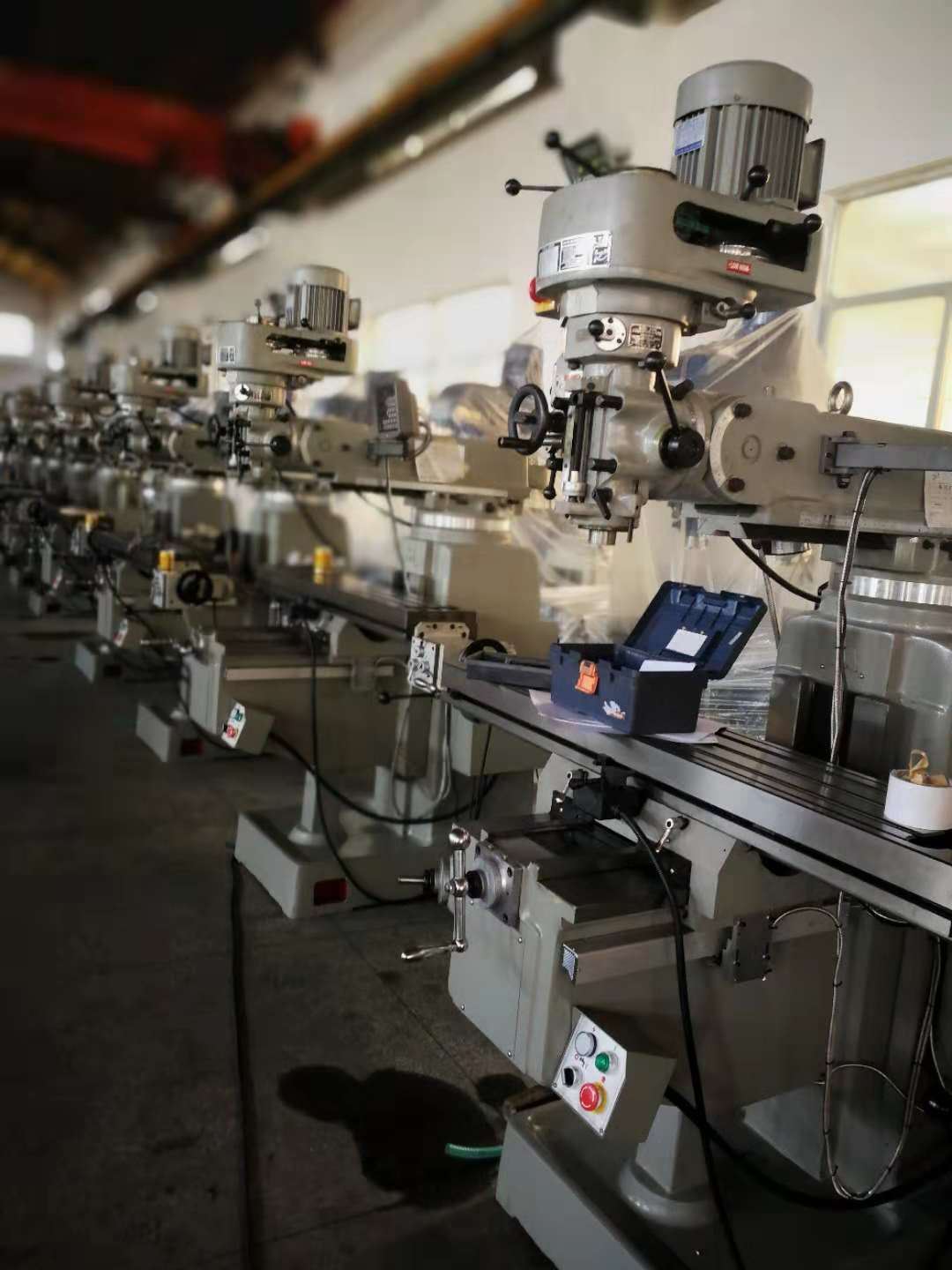 Green Turret Milling Machine 3hg
