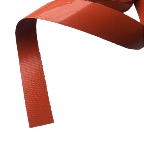 Silver Grey Silicone Fabric Tape