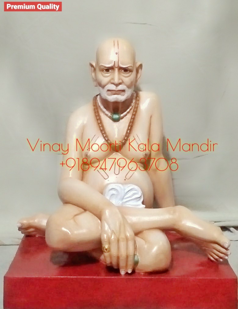 Carving Marble Swami Samarth Statue