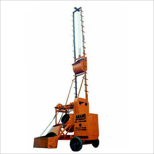 Hopper Lift Concrete Mixer Machine