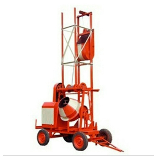 Hopper Lift Concrete Mixer Machine