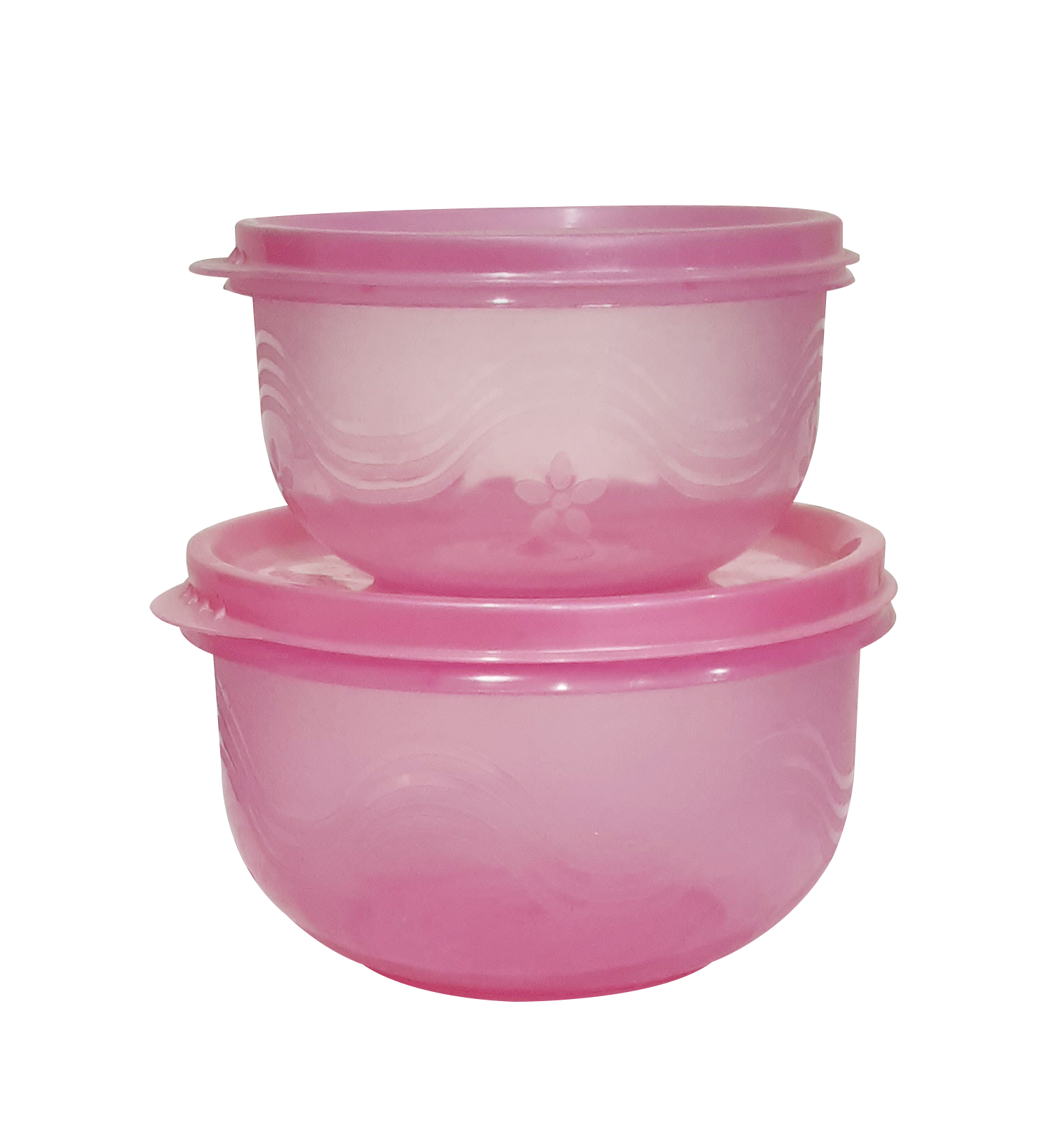 Atc 105 (Tp) (5pc Set) - Polypropylene, Round, Green, Purple, Brown, Blue | Leak Proof Tabs, Air Tight, Eco-friendly, Food Storage Container