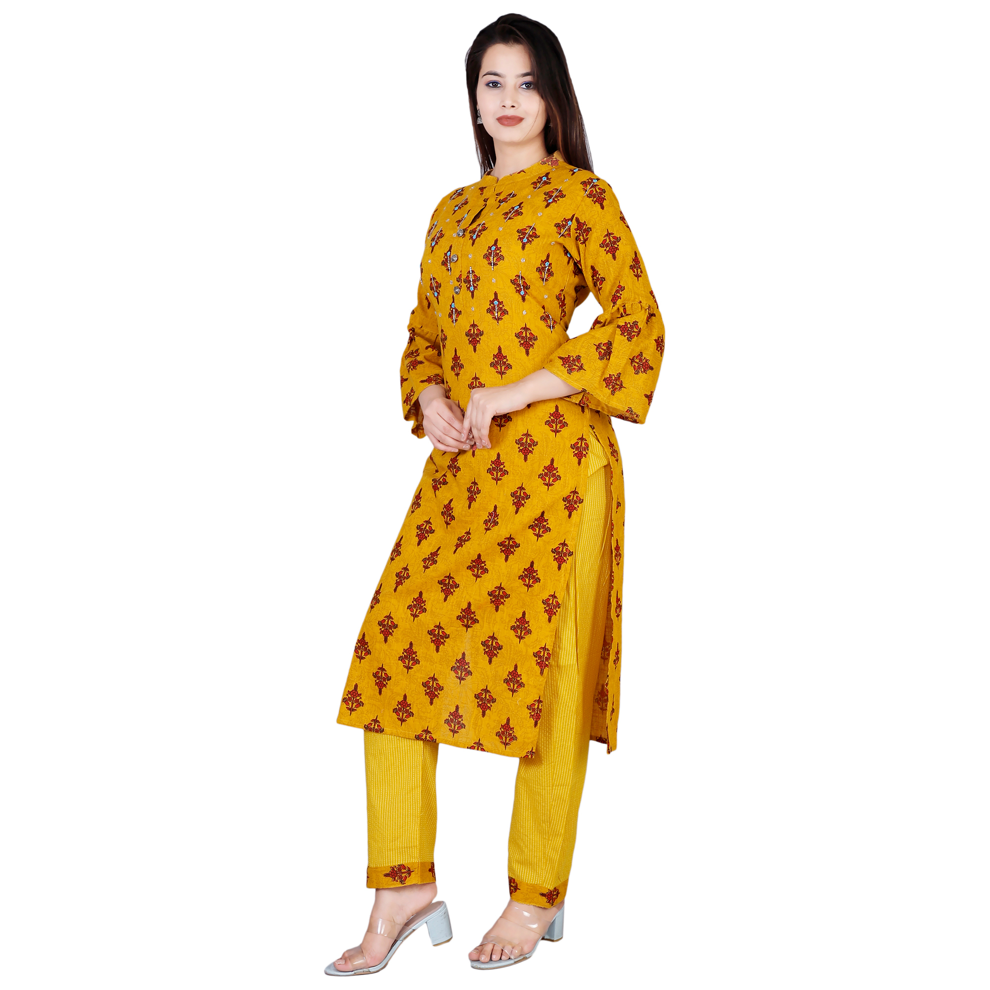 Jsc 1137 Printed Cotton Casual Kurti