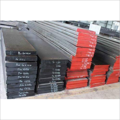 P20 Flat Steel Bar - EN 9 Alloy Steel, Galvanised Surface, Rectangular Shape, Versatile Steel Bar for Construction Applications