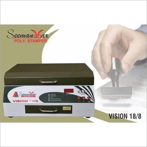 Nylon Stamp Machine - Durable Nylon Material, Compact Design , User-Friendly Interface