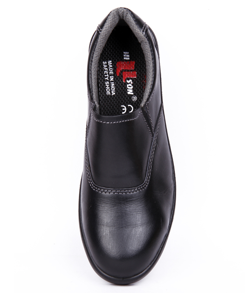 Lf02 Safety Shoe - Pu Upper, Steel Toe, Black Color, Size 3-8 | Antistatic Properties, 6-month Warranty, Comfortable Fit