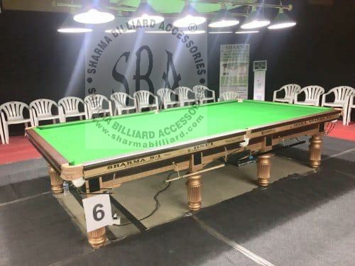 Sharma S-1 Premium Billiard Table (Bsfi Approved) - Cue Forearm: Ash Wood