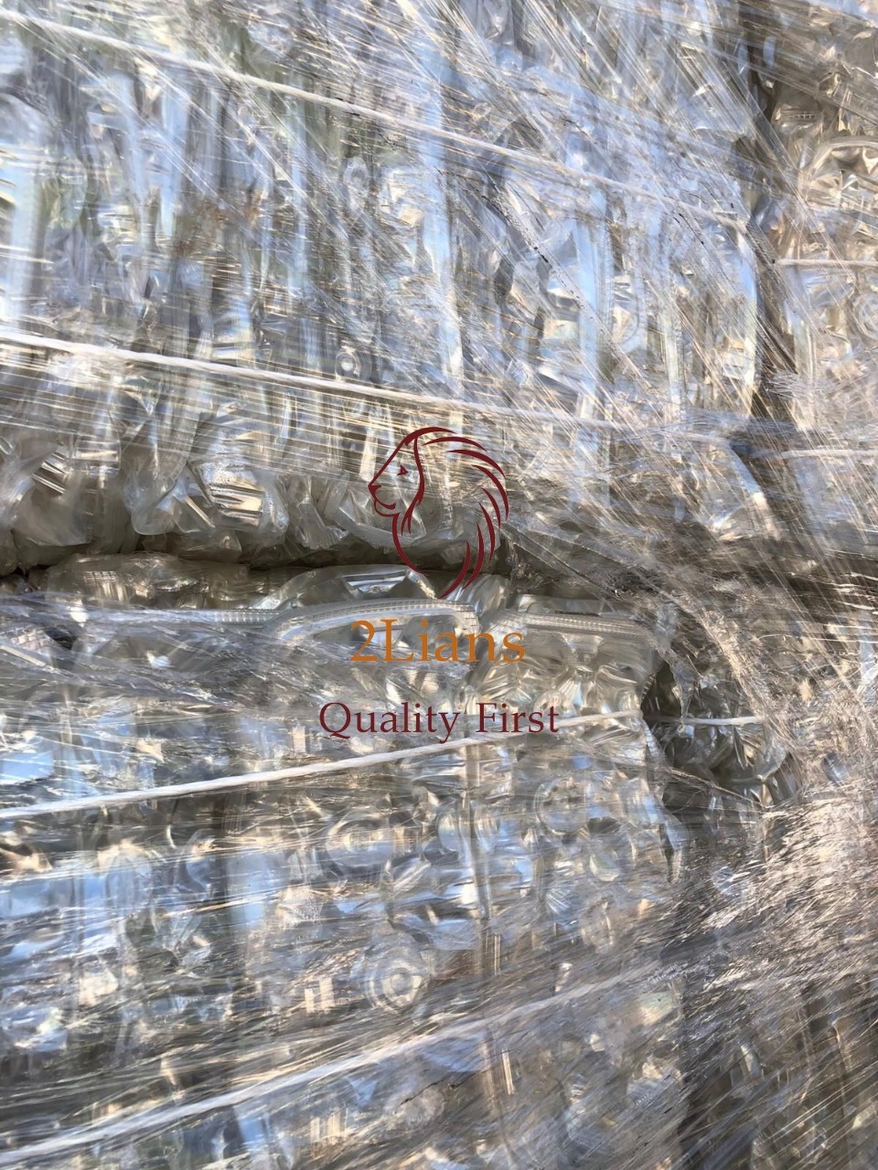 Clear Apet Trays On Bales Plastic Scrap