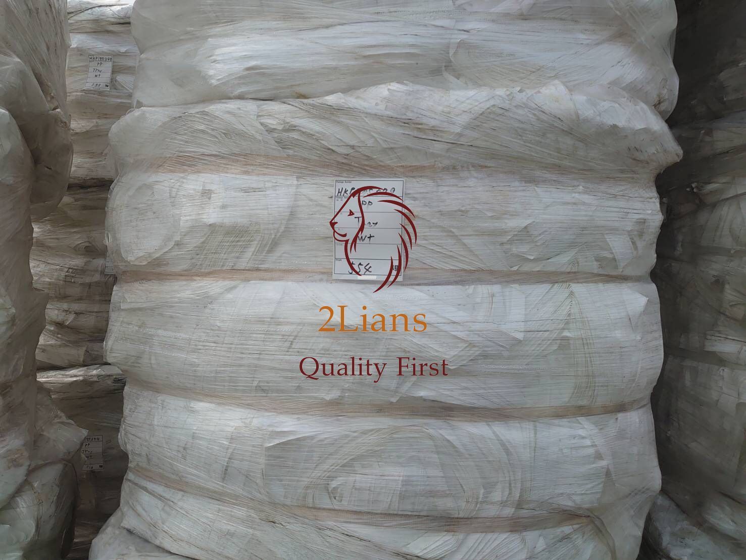 Polypropylene Pp White Sheet On Bales