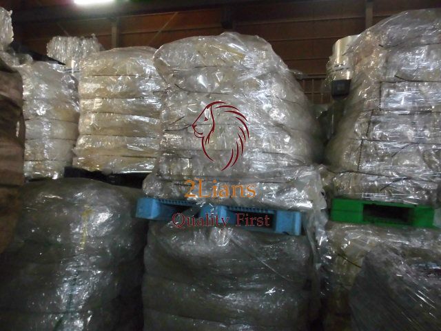 Polyethylene Terephthalate Pet Clear Film On Bales Plastic Scrap