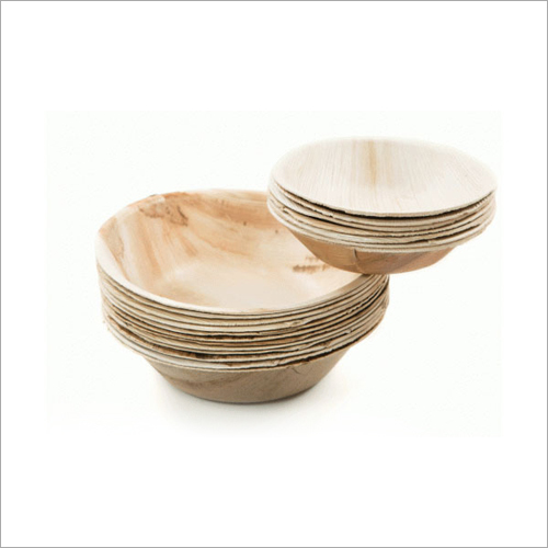 Areca Bowls - Eco-Friendly Areca Leaf Material, Various Sizes Available | Ideal for Events, Parties, Cafés, and Natural Lifestyles