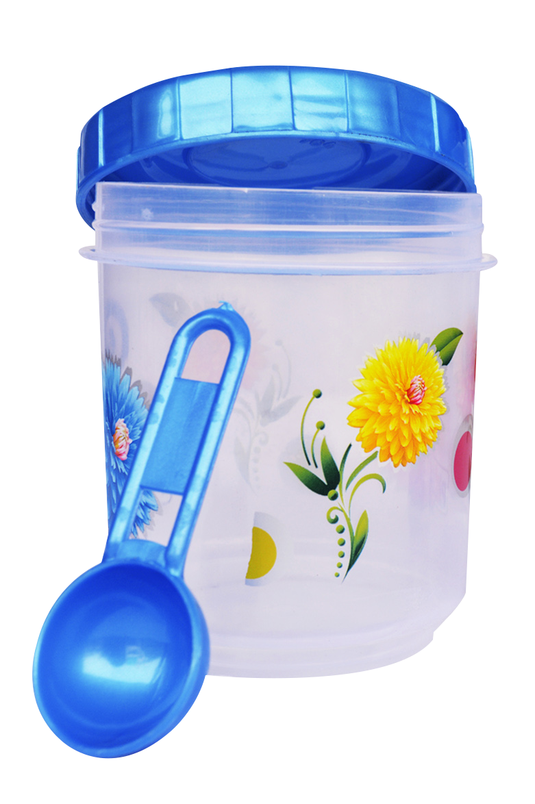 Store Fresh 750 - Polypropylene, 12.2x12.2x9 Cm, Transparent (Foil) | 760 Ml Round Household Containers, 189 G Weight, 3pc Set