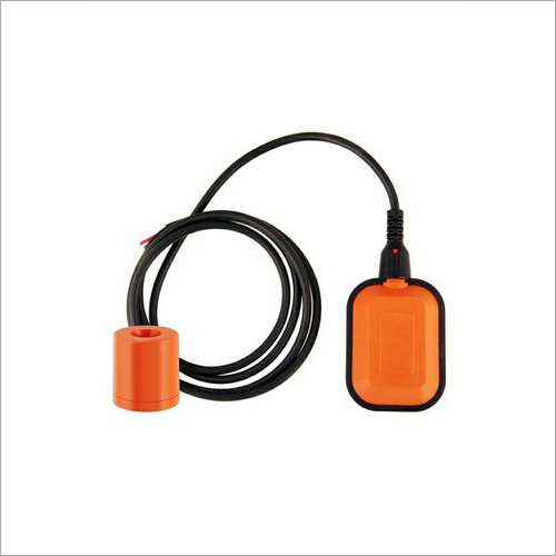 Water Level Float Switch - PP Material, Shock Proof Design, Yellow Color | High Accuracy, Low Maintenance, Flexible for Chemical and Automobile Industries