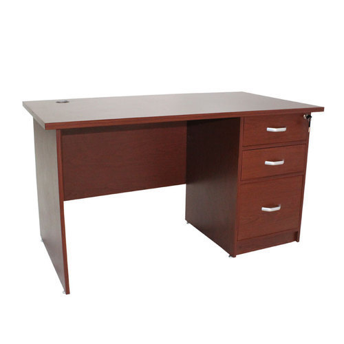 Office Table - Customized Size 1500x750x750 Mm | Eco-friendly, Uv Resistant, Easy To Clean, Durable, Machine Made, Leg Rest Function