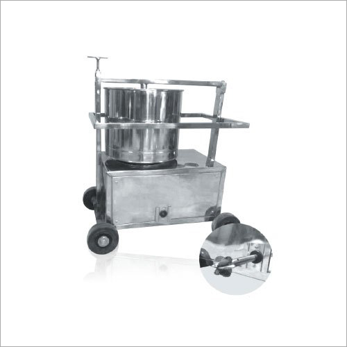 Manual Ss Trolley Rice Grinder