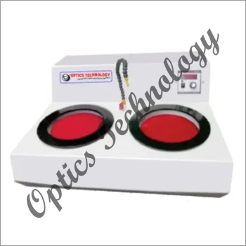 Double Disc Compact Table Top Model Polishing Machine