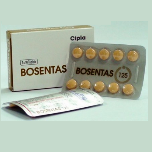 Bosentas - 125 Mg Tablets | Prescription Drug for Medical Guidance, Pack of 20 Tablets
