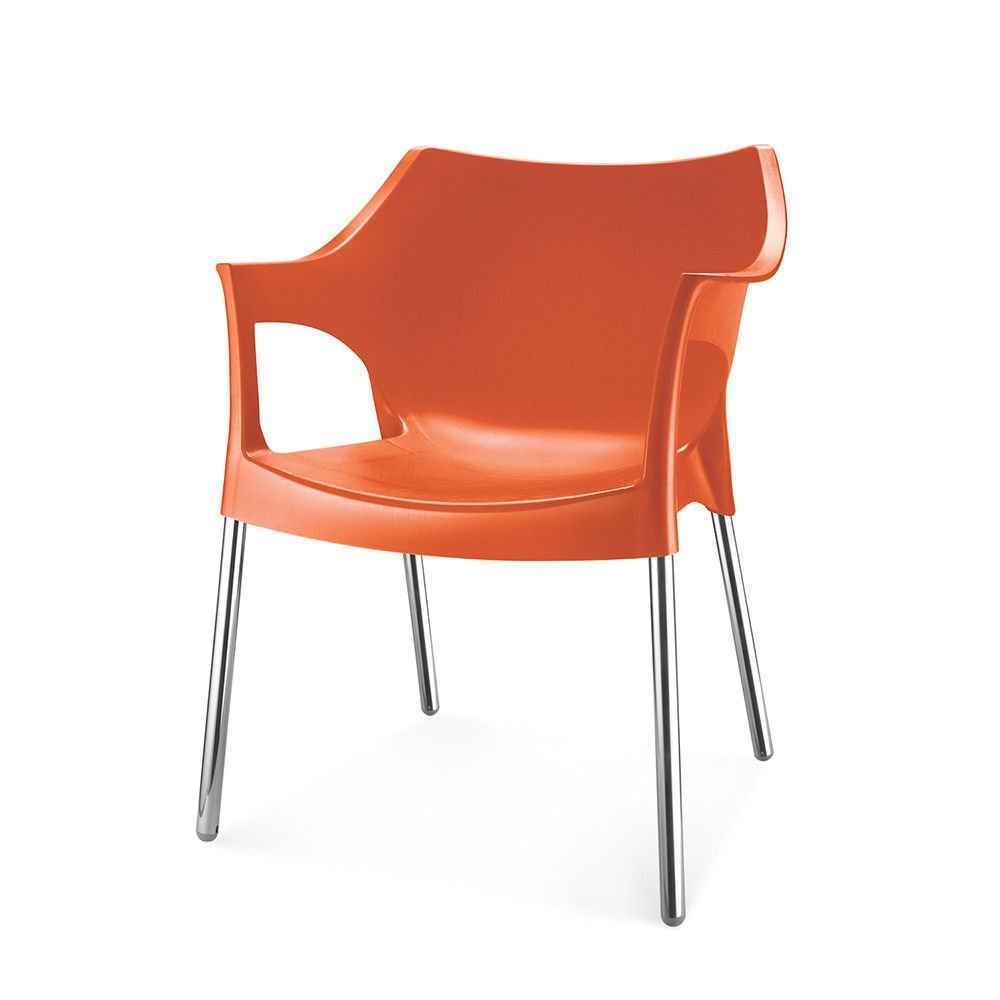 Cafeteria Chairs - 350x350x850 Mm | Durable, Easy To Clean, Eco-friendly, Modish Design, Vibrant Colors