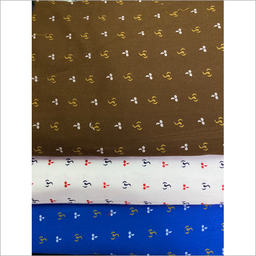 Cotton Prints Calivary Twill Prints Fabrics - 100% Cotton, Available In Various Colors, Lightweight For All Seasons | Suitable For Autumn, Rainy, Summers, And Winters