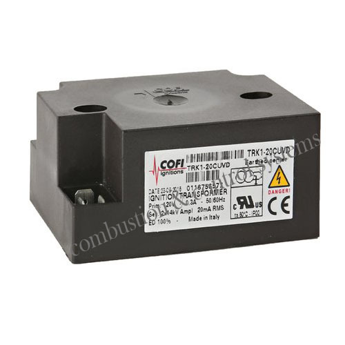 Cofi Trk Ignition Transformer - 50/60 Hz Frequency, Industrial Use, Multiple Power Models Available, Continuous & Intermittent Versions