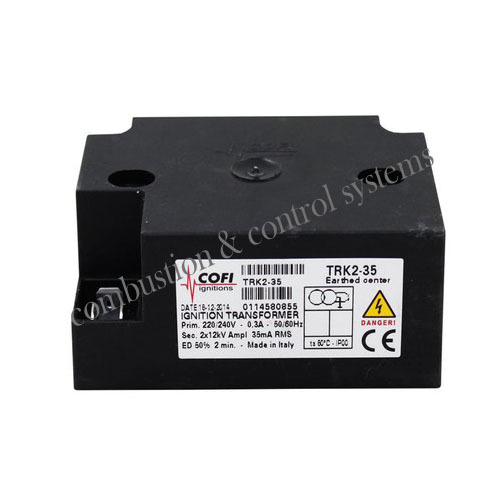 Cofi Trk Ignition Transformer - 50/60 Hz Frequency, Industrial Use, Multiple Power Models Available, Continuous & Intermittent Versions