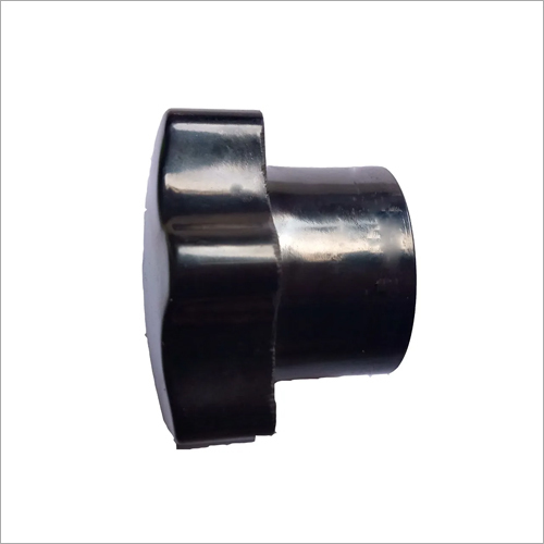 6 Star Bakelite Knob - Material: Bakelite, Dimensions: 16mm, 12mm, 5/8", 1/2", Color: Natural | Type: Machine Handle, Application: Commercial